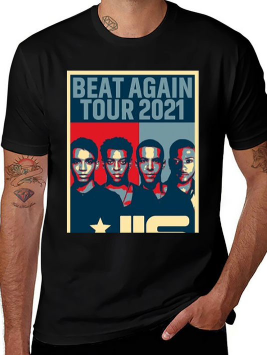 Beat Again Tour 2021 Black T-Shirt