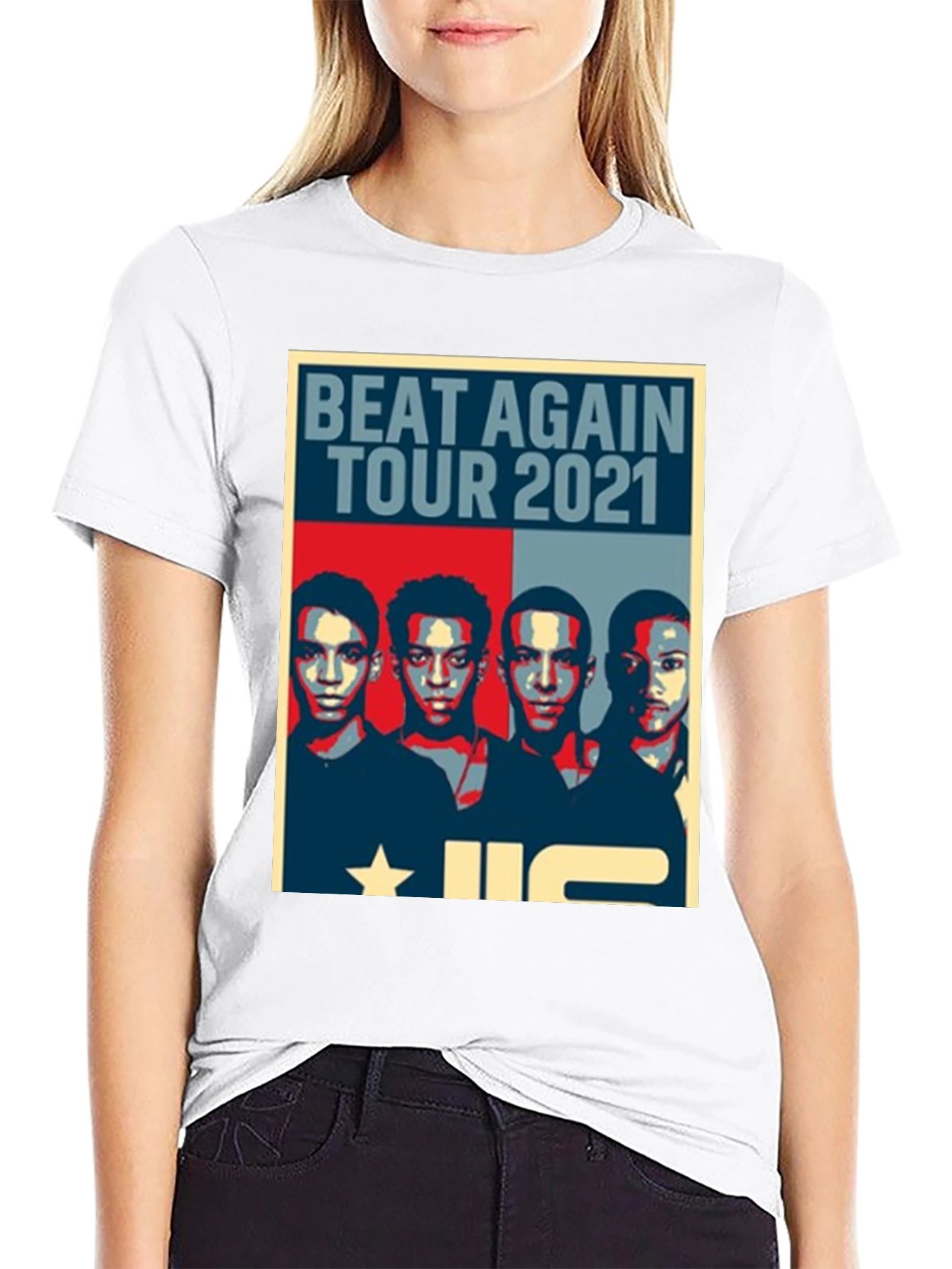 Beat Again Tour 2021 Black T-Shirt