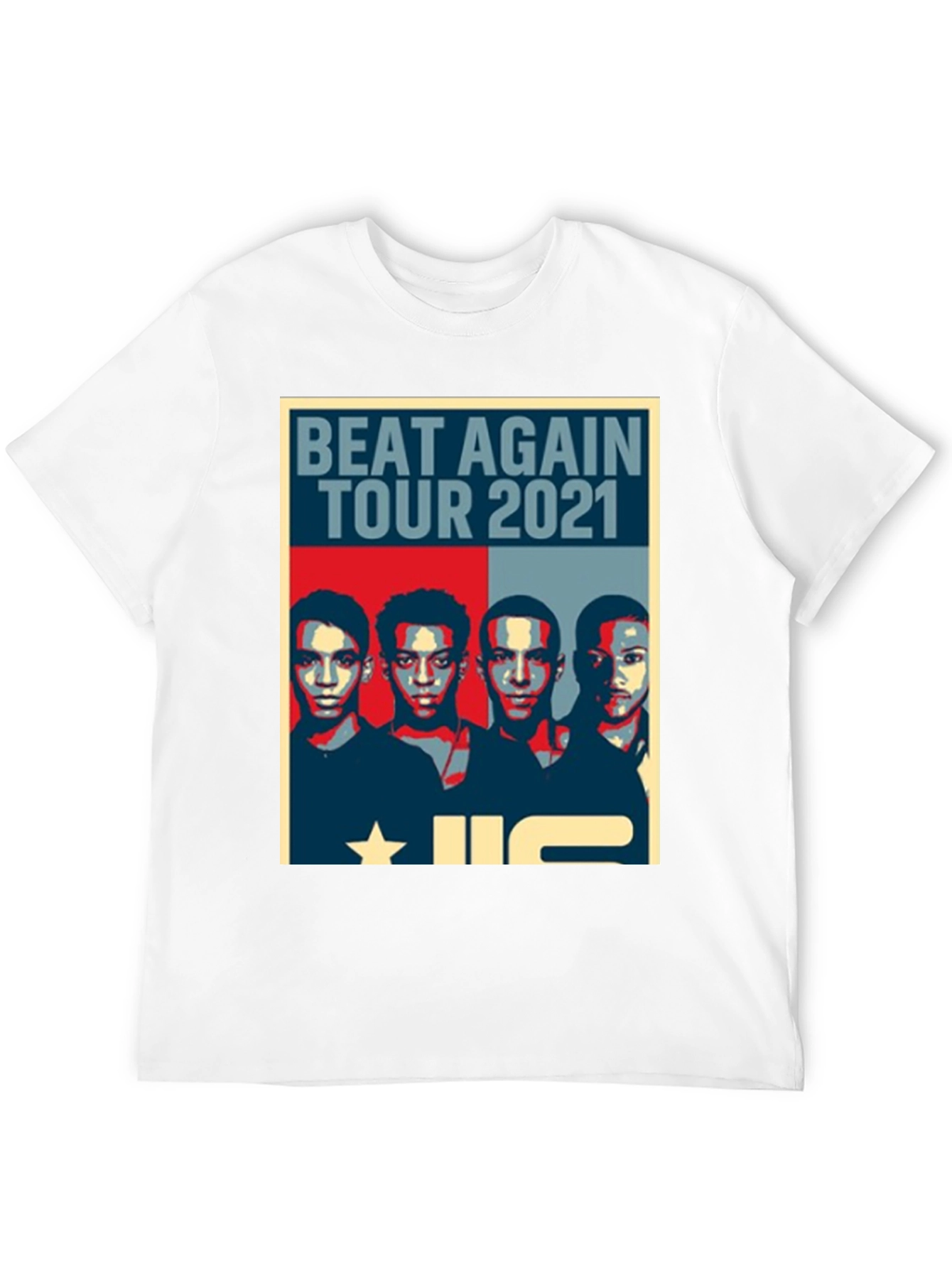 Beat Again Tour 2021 Black T-Shirt