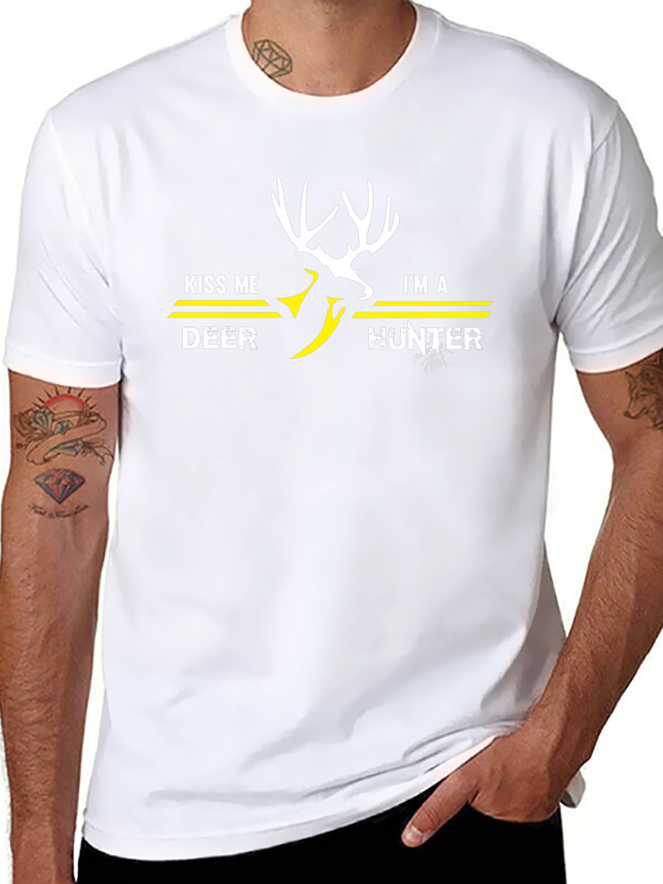 Kiss Me Im A Deer Hunter T-Shirt