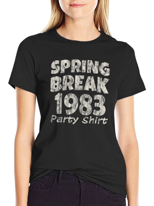 Spring Break 1983 Party Shirt