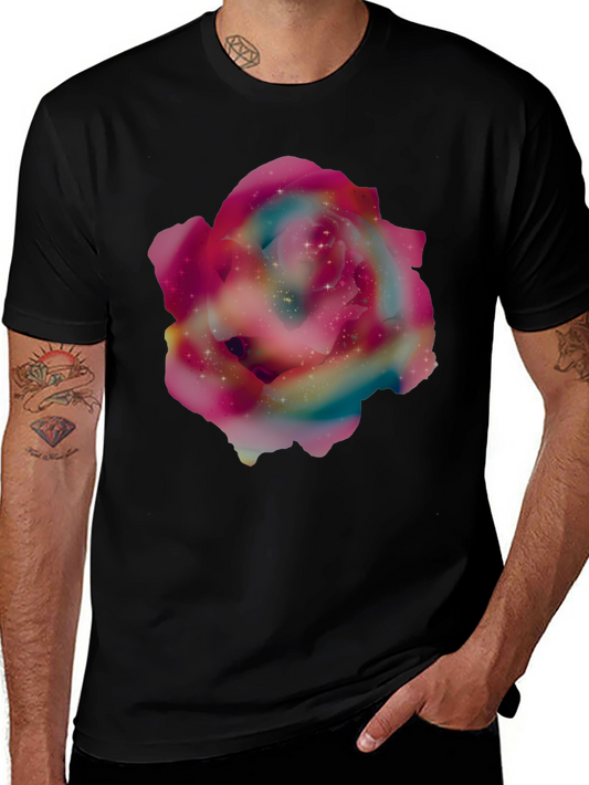 Galaxy Rose Graphic Tee