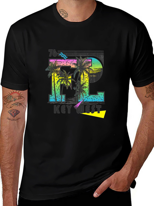 Retro Key West T-Shirt - Vintage Florida Design