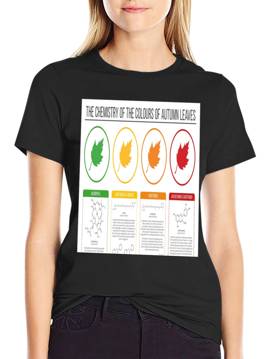 Autumn Leaves Chemistry Graphic Tee