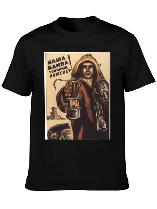 Vintage Soviet Miner T-Shirt