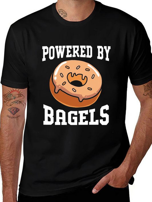 Powered by Bagels Graphic T-Shirt