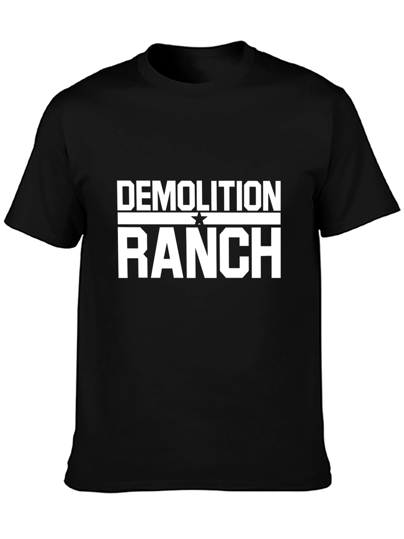Demolition Ranch Graphic T-Shirt - Black Cotton Tee