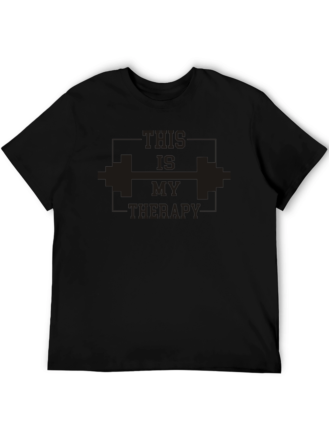 This is My Therapy Weightlifting T-Shirt