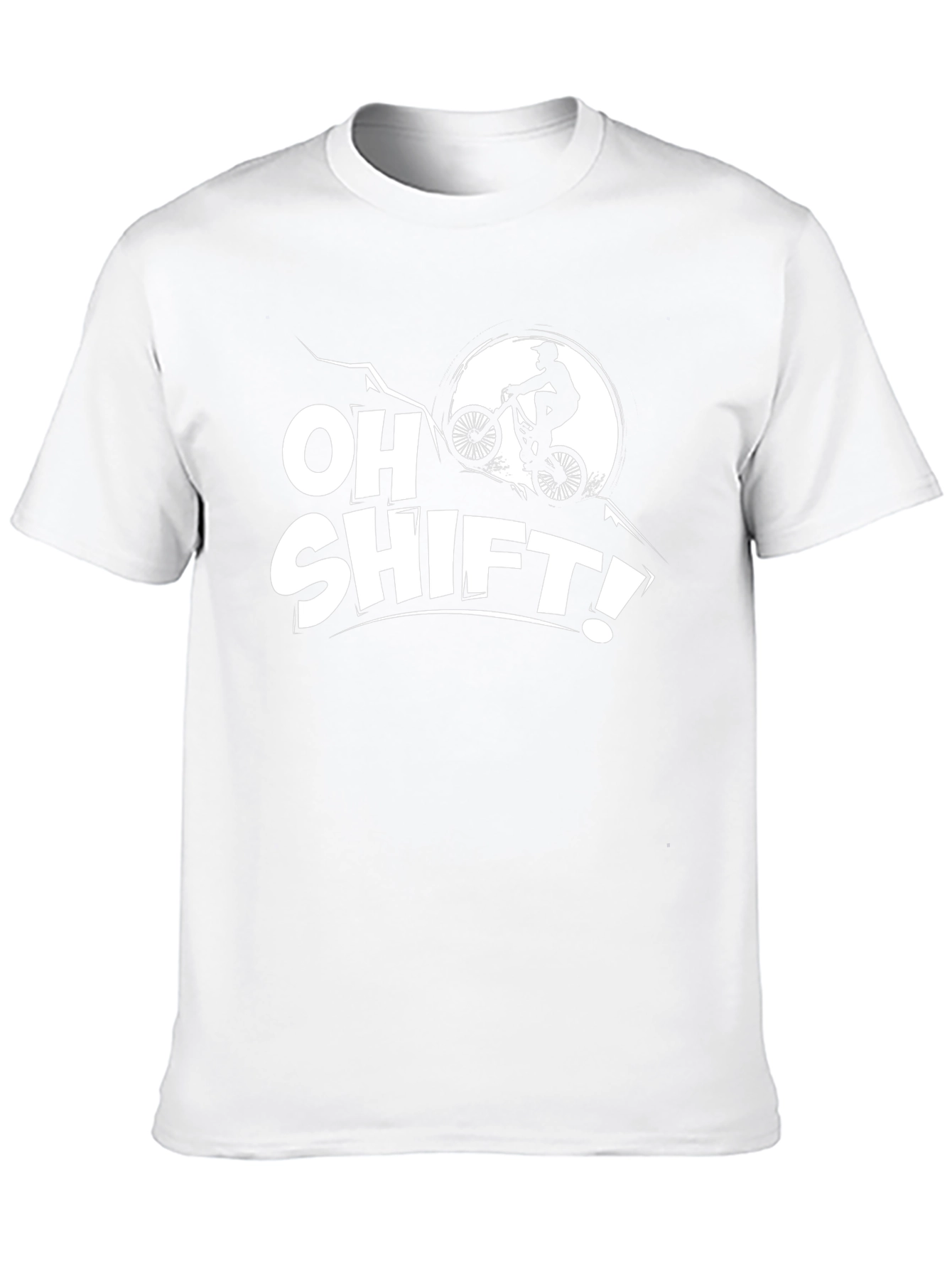 Oh Shift! Mountain Biking Graphic Tee