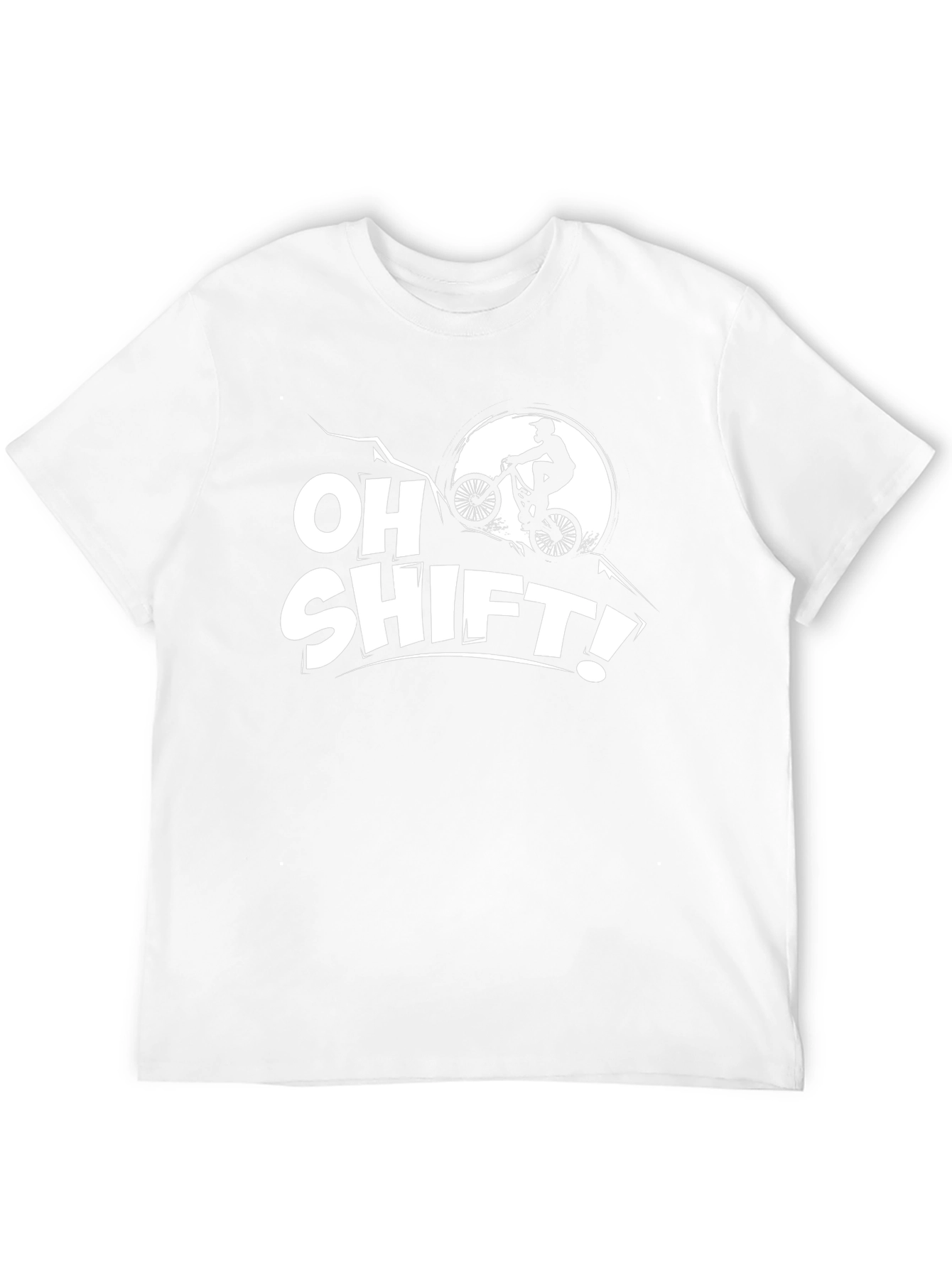 Oh Shift! Mountain Biking Graphic Tee