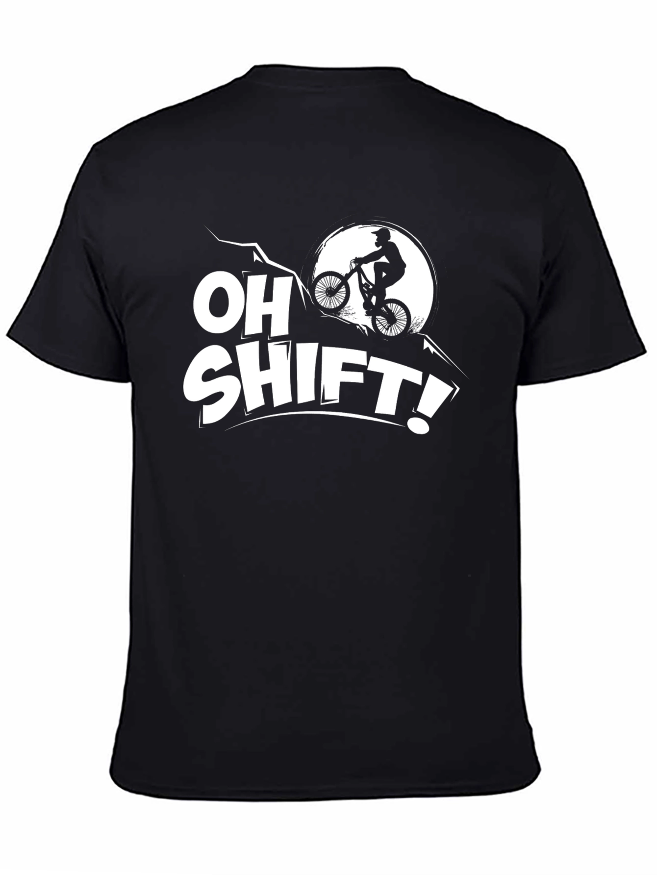 Oh Shift! Mountain Biking Graphic Tee