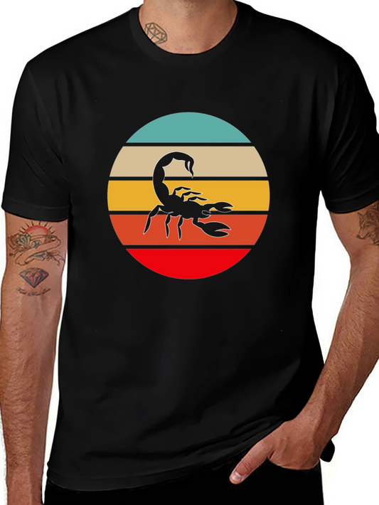 Retro Scorpion Graphic T-Shirt