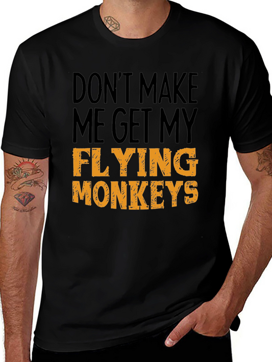 Funny Flying Monkeys Graphic T-Shirt
