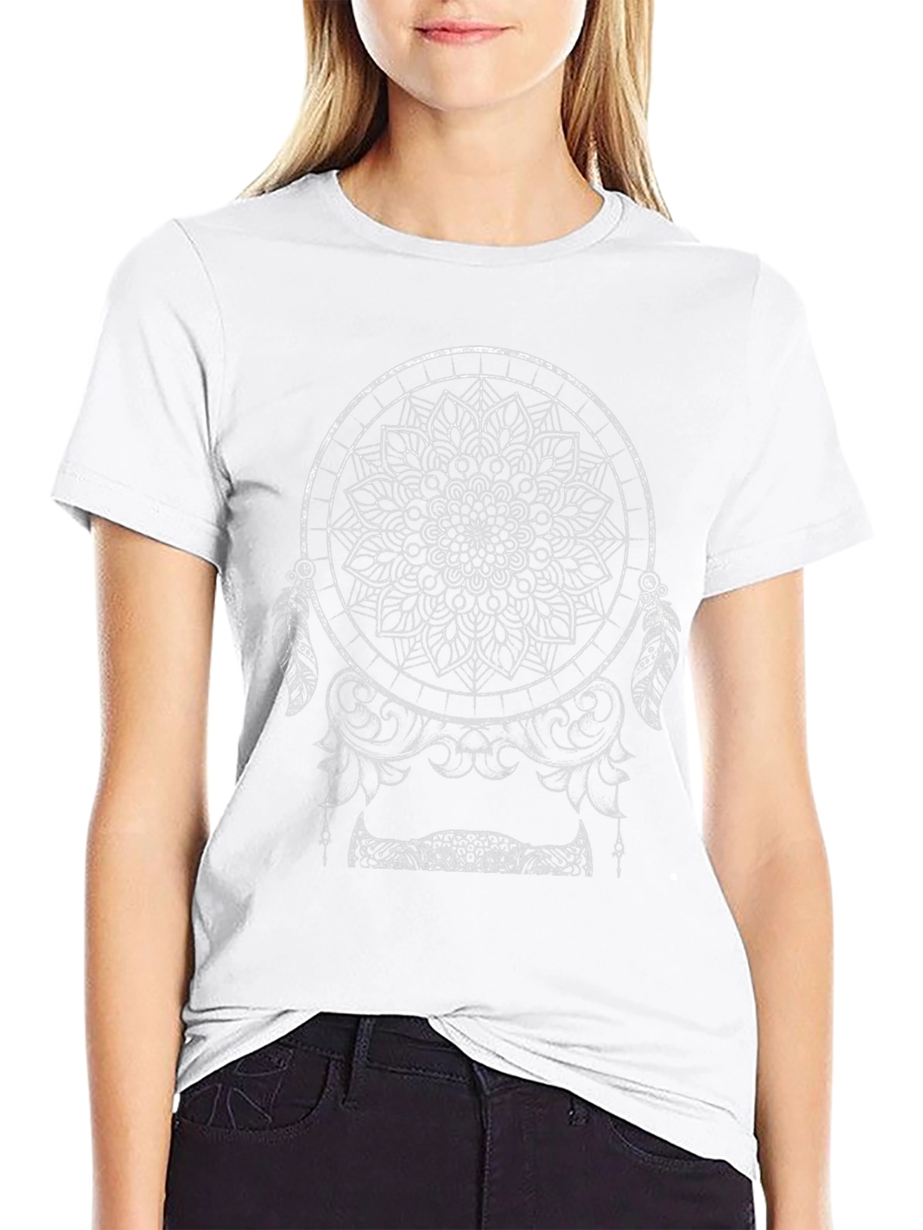 Dreamcatcher Graphic Tee - Unisex Black T-Shirt