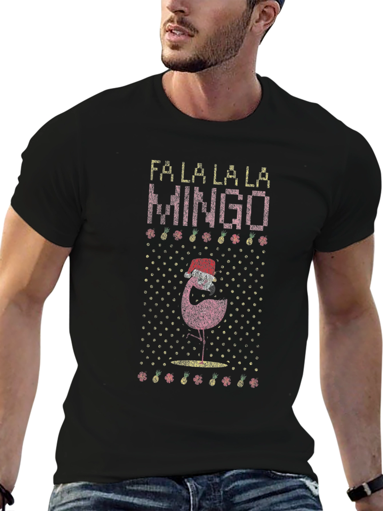 Fa La La La Mingo Ugly Christmas T-Shirt