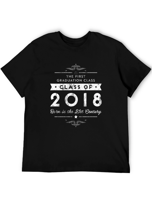 First Graduation Class 2018 Black T-Shirt