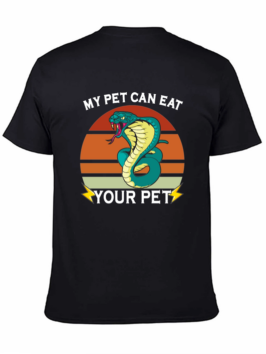 My Pet Can Eat Your Pet Cobra Snake T-Shirt