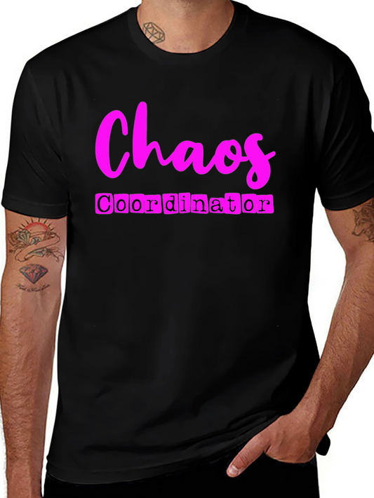 Chaos Coordinator Graphic Tee - Black