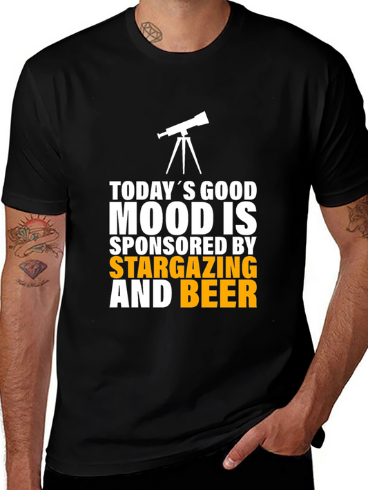 Stargazing & Beer T-Shirt - Good Mood Sponsor Tee