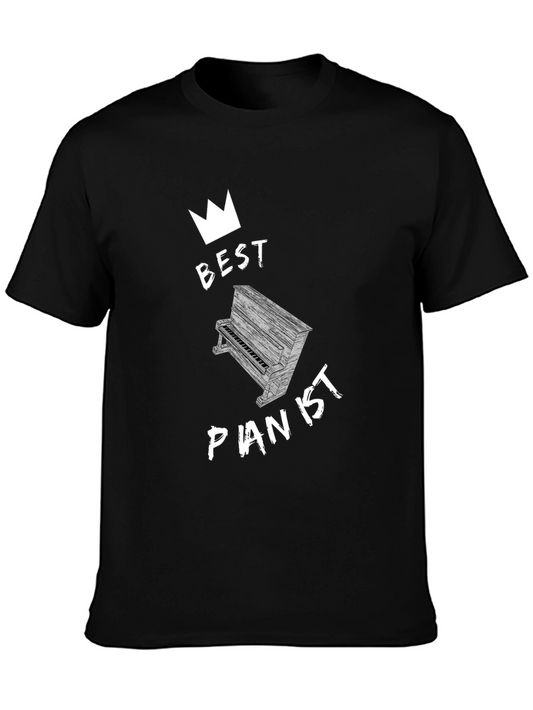 Best Pianist Tee - Music Lover Shirt