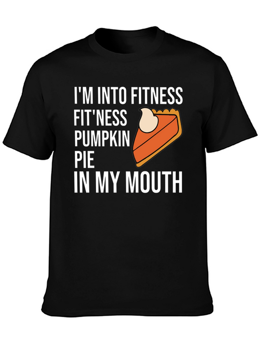 Funny Fitness Pumpkin Pie T-Shirt