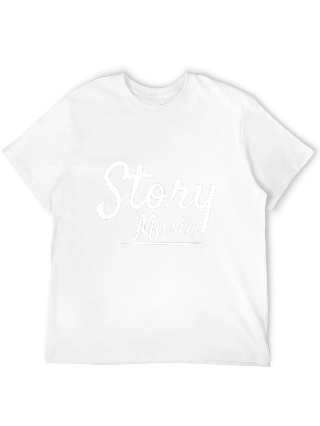 Story Music Black T-Shirt