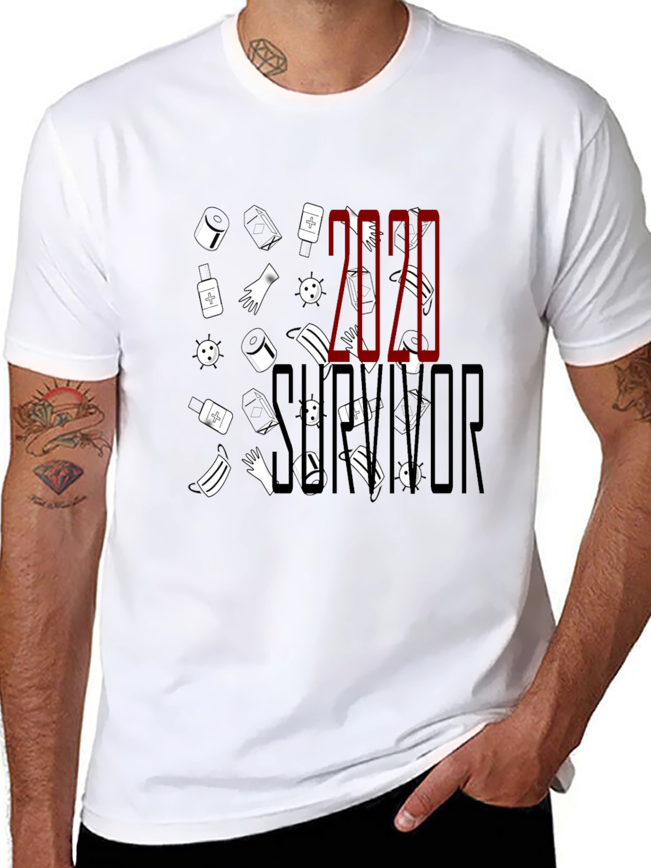 2020 Survivor T-Shirt - Pandemic Novelty Tee