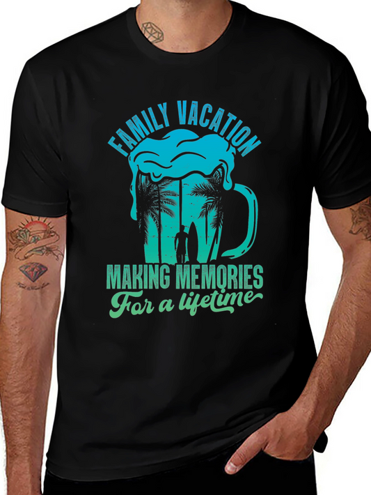 Family Vacation Memories Graphic T-Shirt
