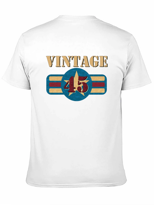 Vintage 45 Graphic T-Shirt - Retro Style