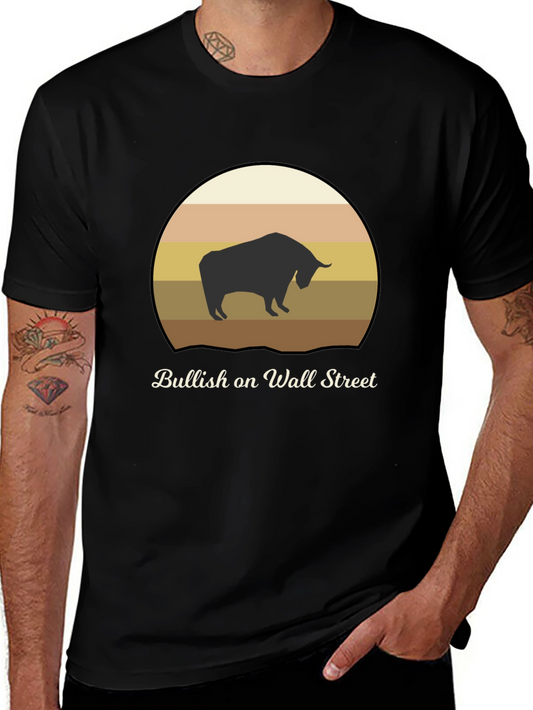 Bullish on Wall Street Graphic Tee