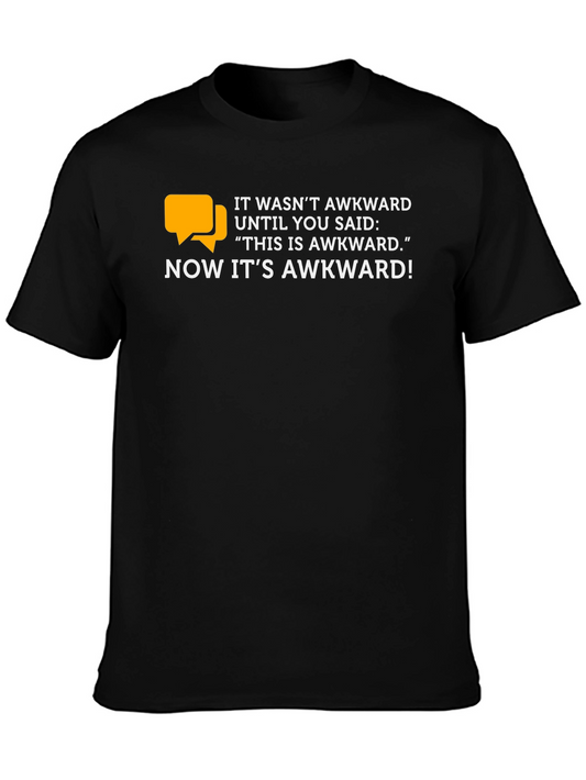 Awkward Conversation Starter Graphic Tee