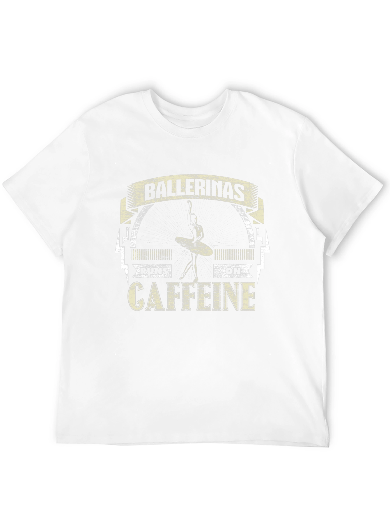 Ballerinas Runs On Caffeine T-Shirt