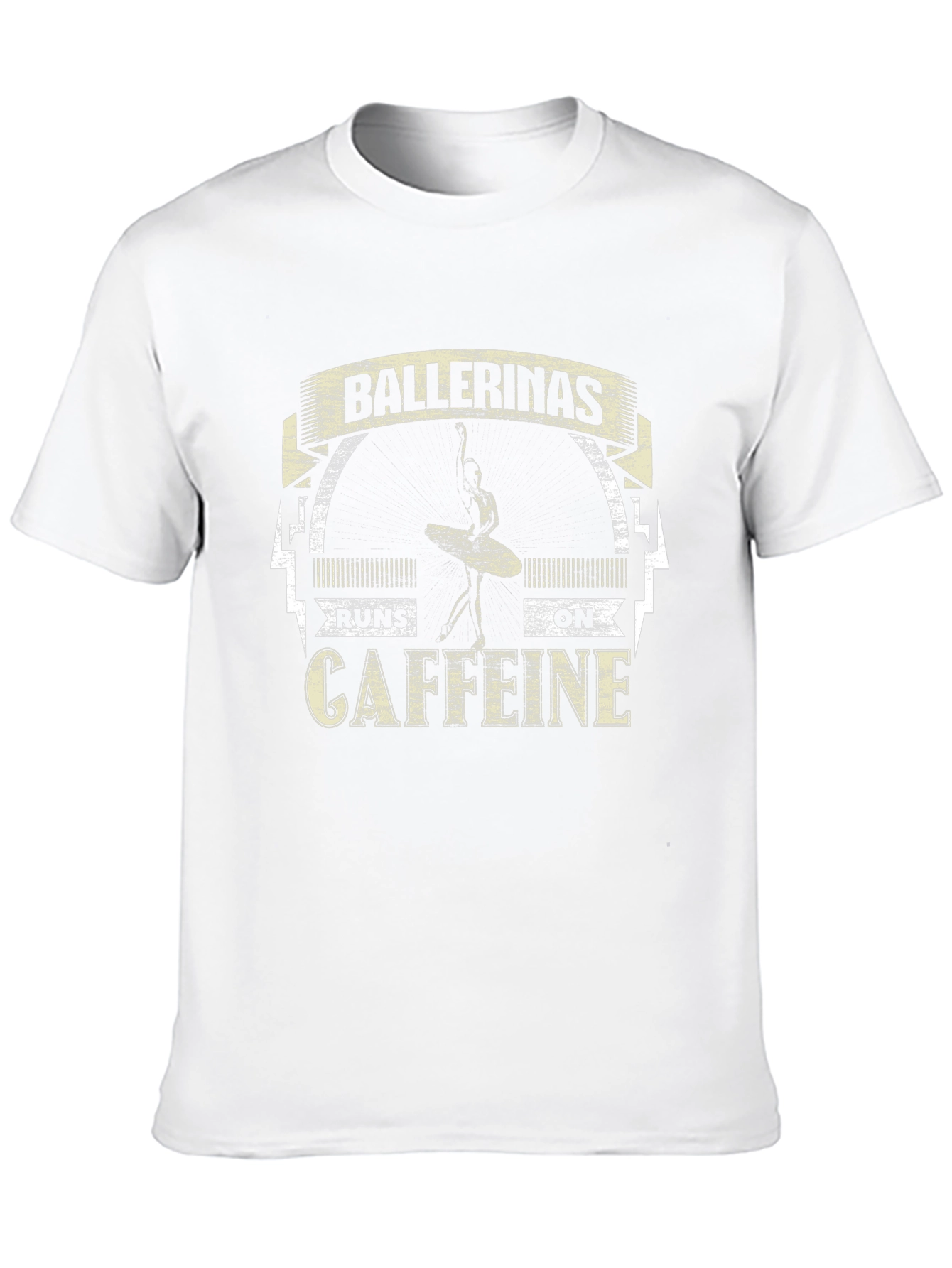 Ballerinas Runs On Caffeine T-Shirt