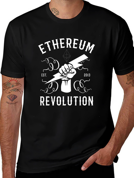 Ethereum Revolution Graphic T-Shirt - Crypto Tee