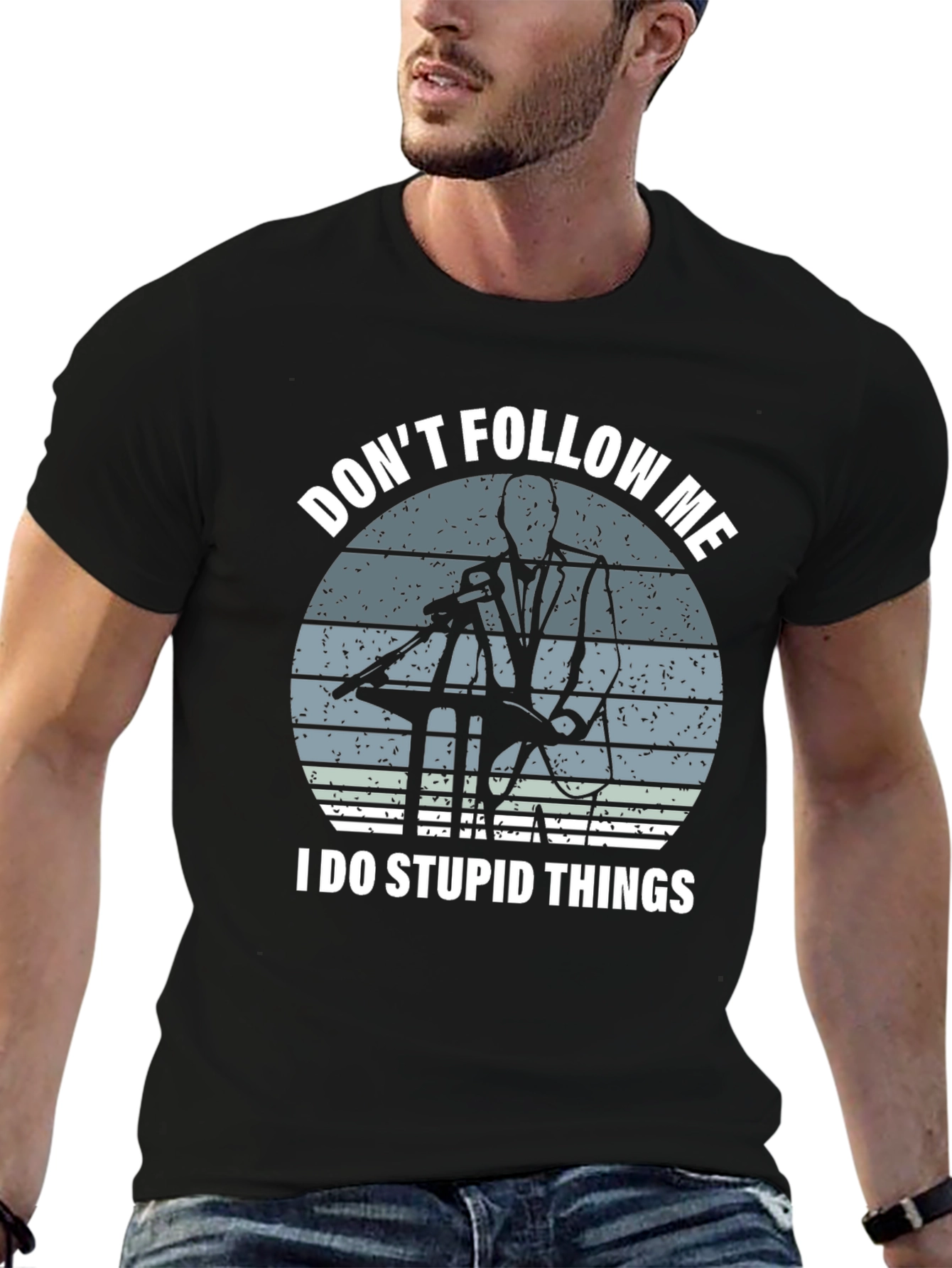 Dont Follow Me T-Shirt - Humorous Design