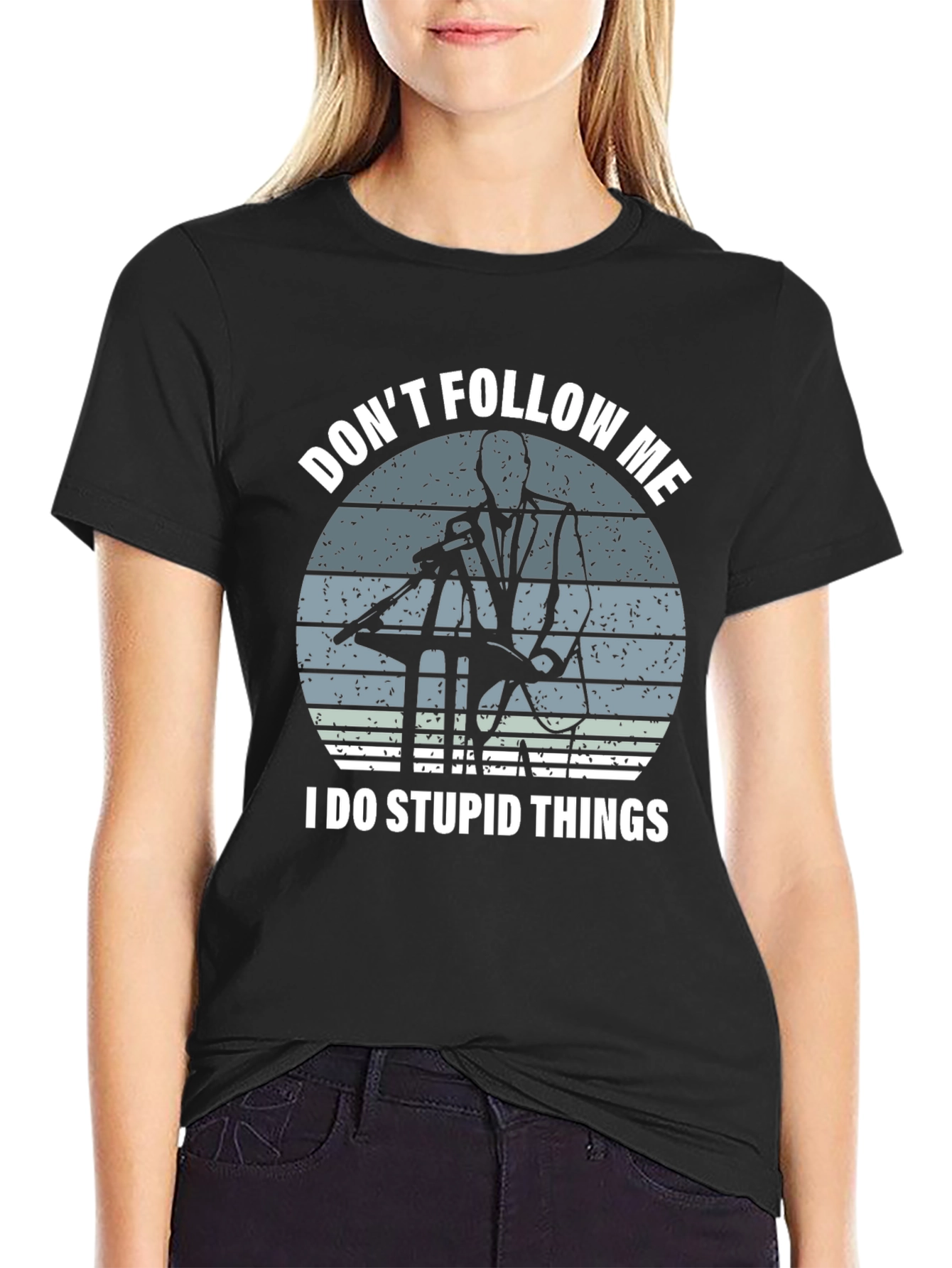 Dont Follow Me T-Shirt - Humorous Design