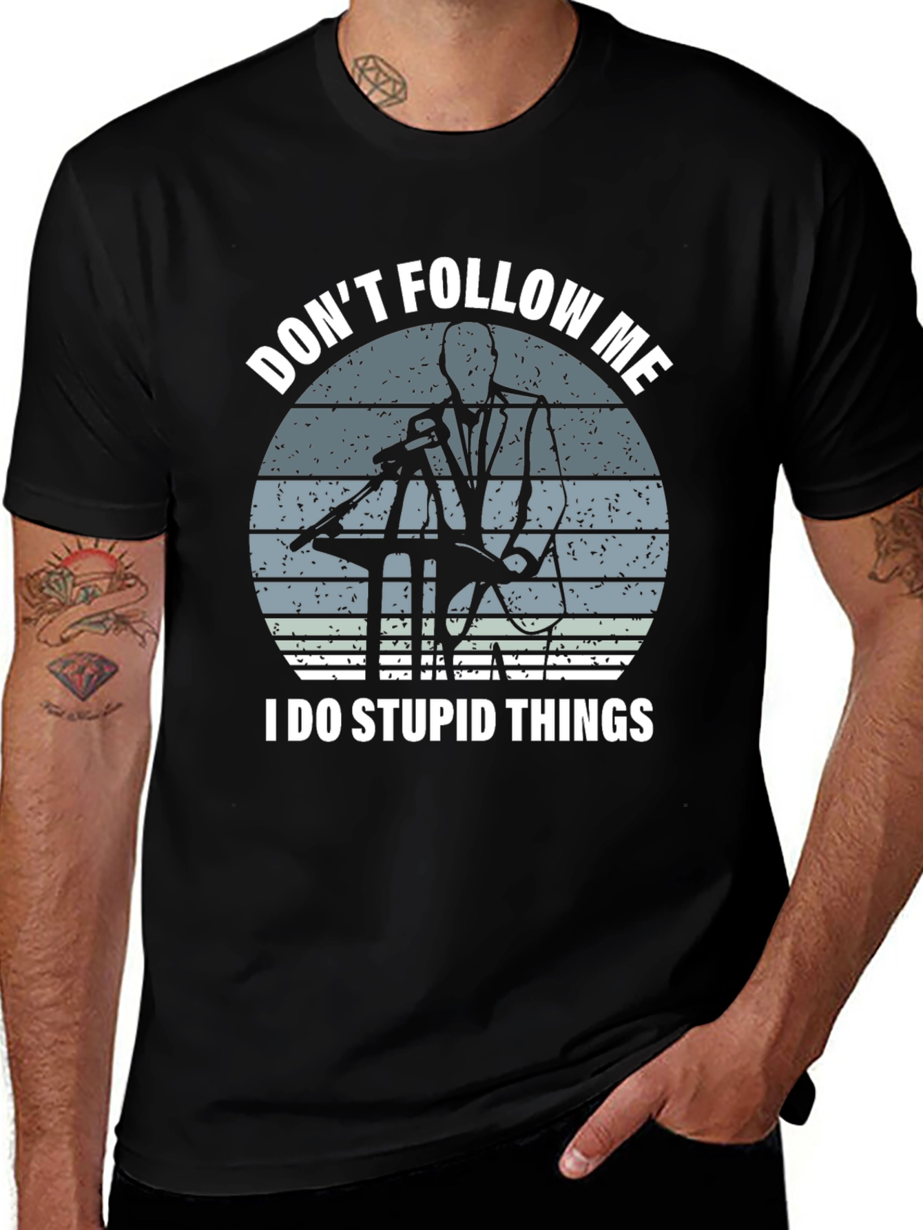 Dont Follow Me T-Shirt - Humorous Design