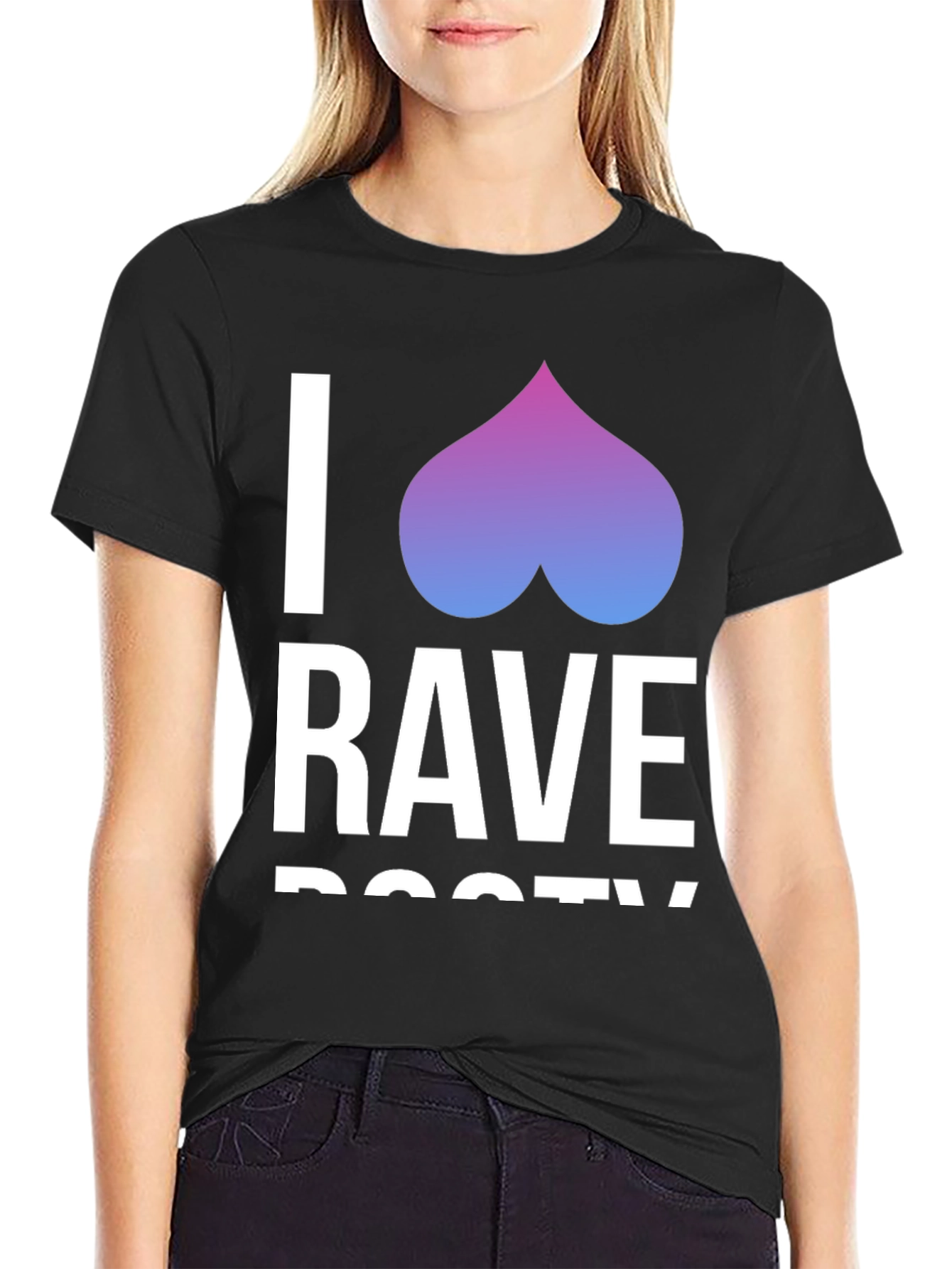 I Heart Rave Booty T-Shirt