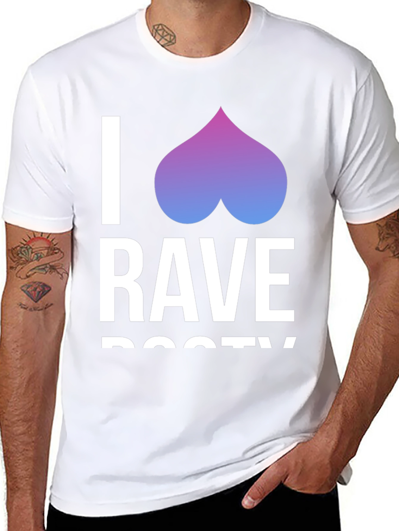 I Heart Rave Booty T-Shirt