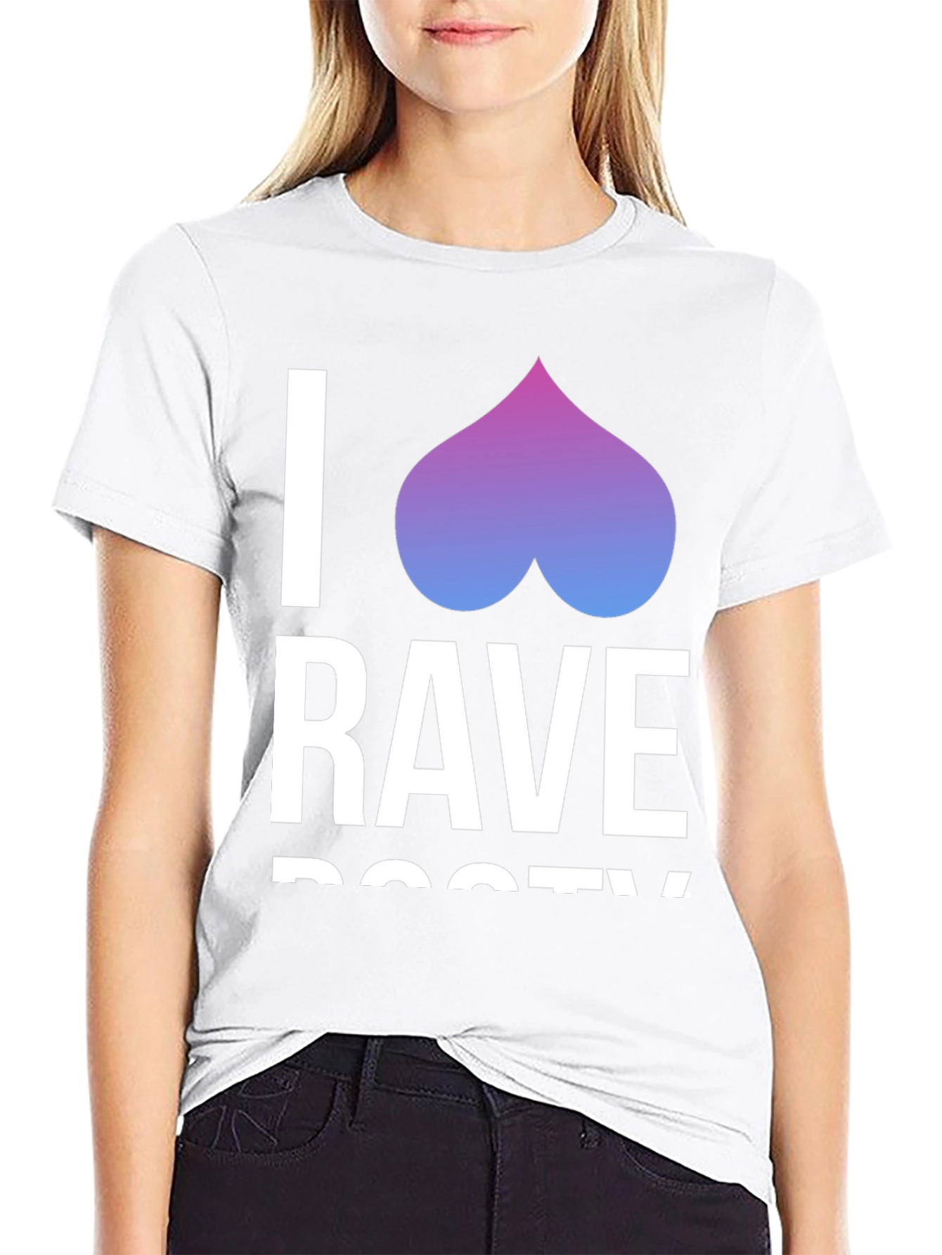 I Heart Rave Booty T-Shirt