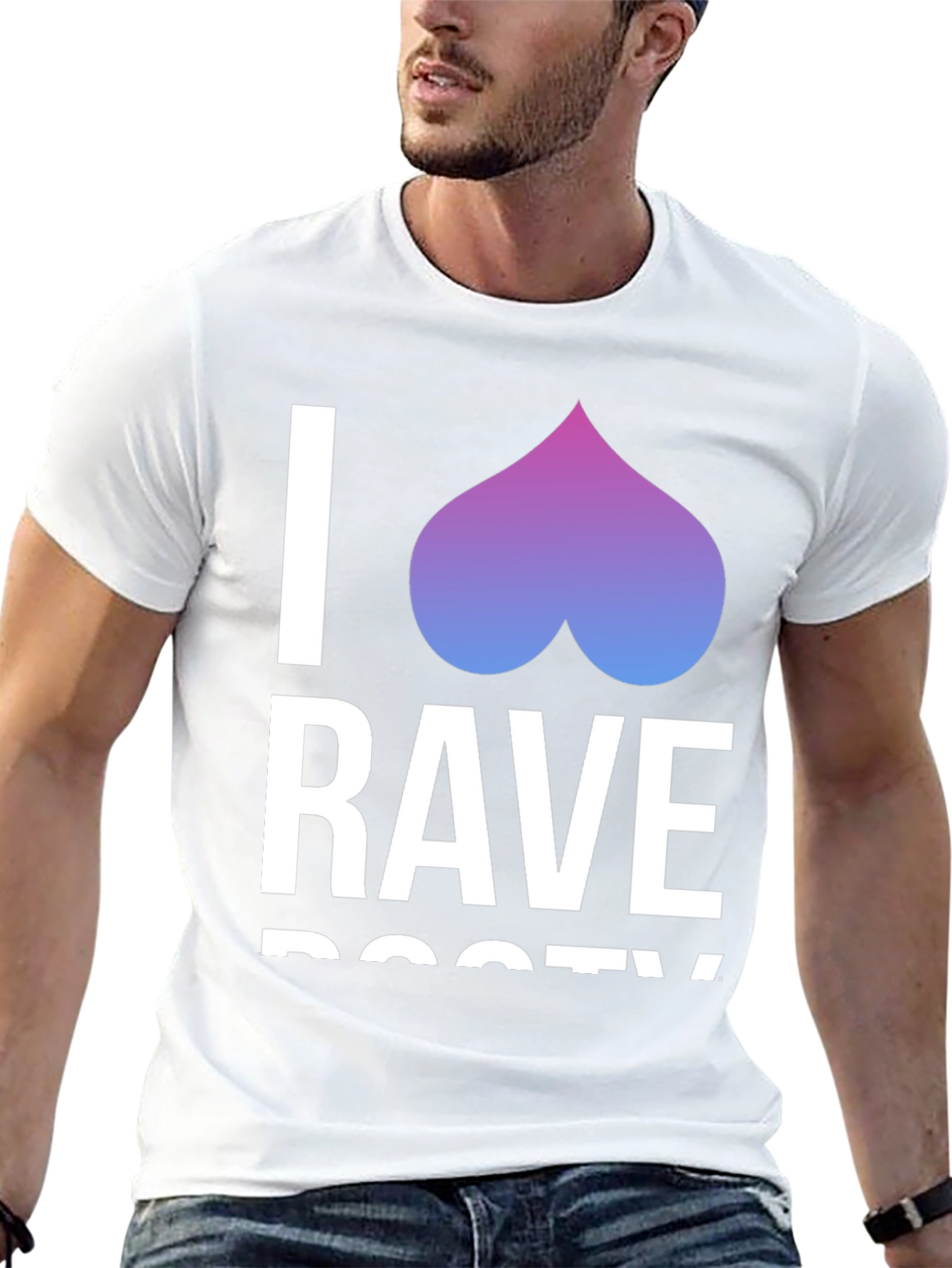 I Heart Rave Booty T-Shirt