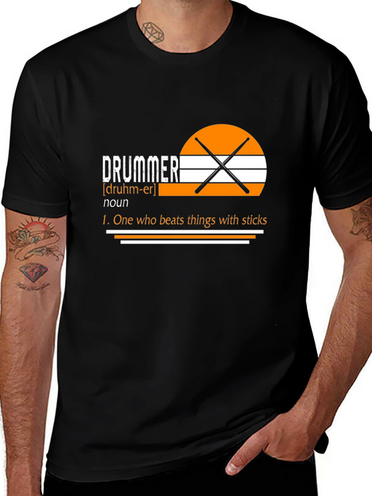 Drummer Definition Graphic Tee