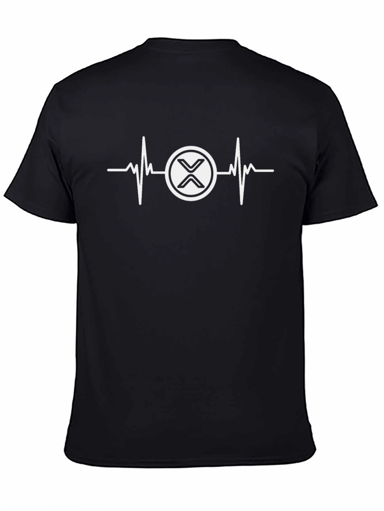 Heartbeat Ripple XRP T-Shirt - Crypto Tee
