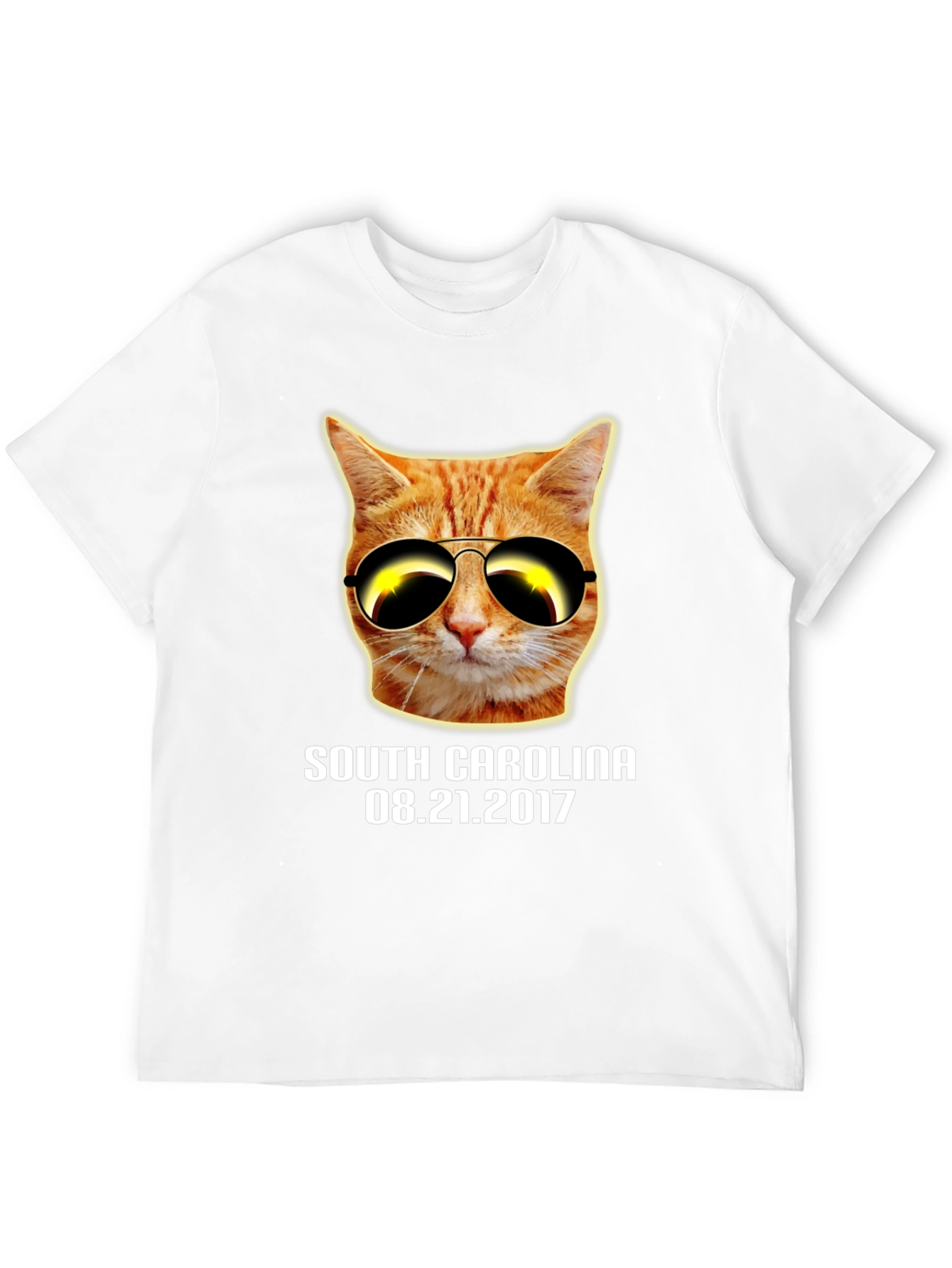 Cat Eclipse T-Shirt - South Carolina 2017