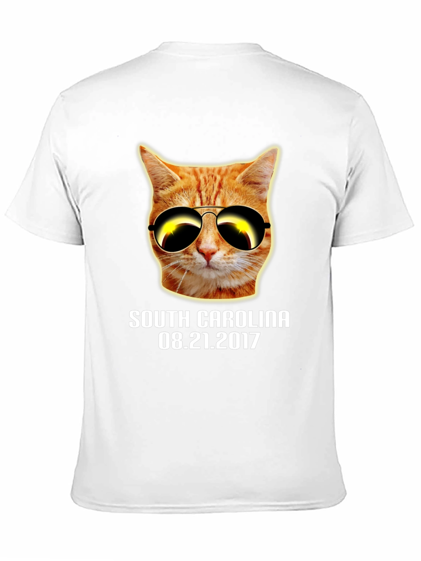 Cat Eclipse T-Shirt - South Carolina 2017