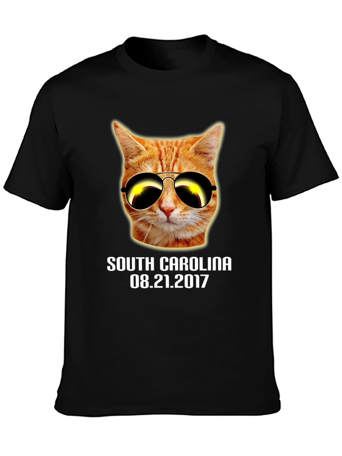 Cat Eclipse T-Shirt - South Carolina 2017