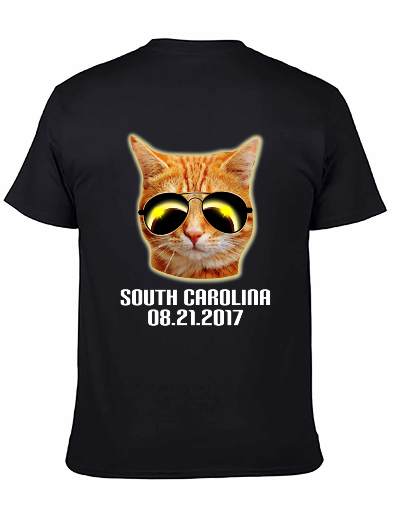 Cat Eclipse T-Shirt - South Carolina 2017