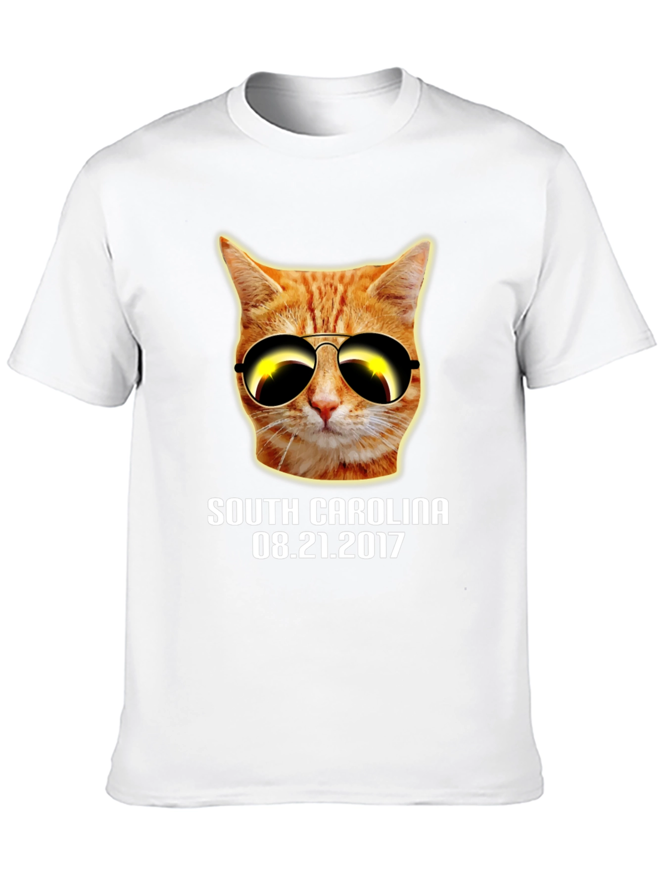 Cat Eclipse T-Shirt - South Carolina 2017