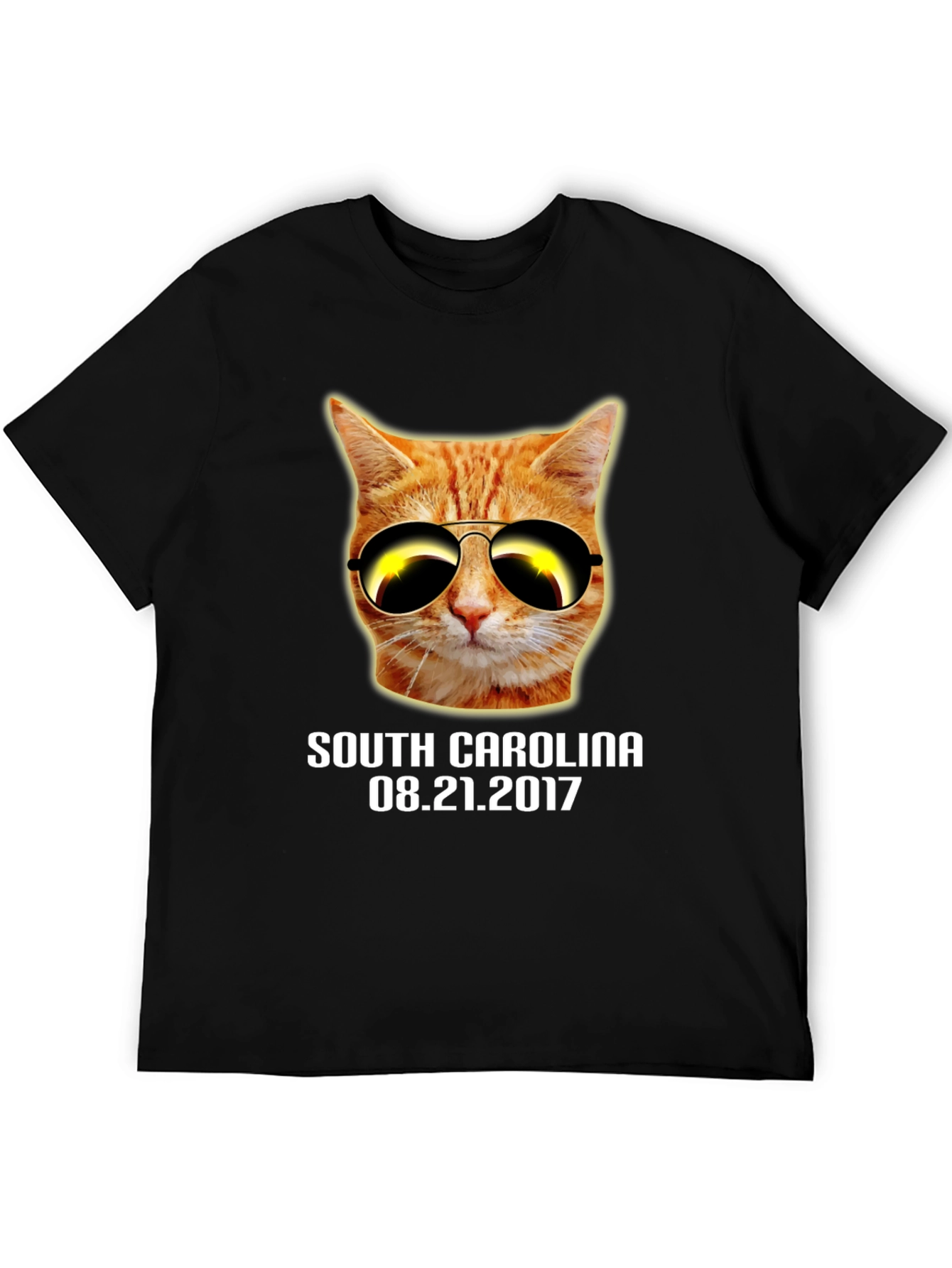 Cat Eclipse T-Shirt - South Carolina 2017