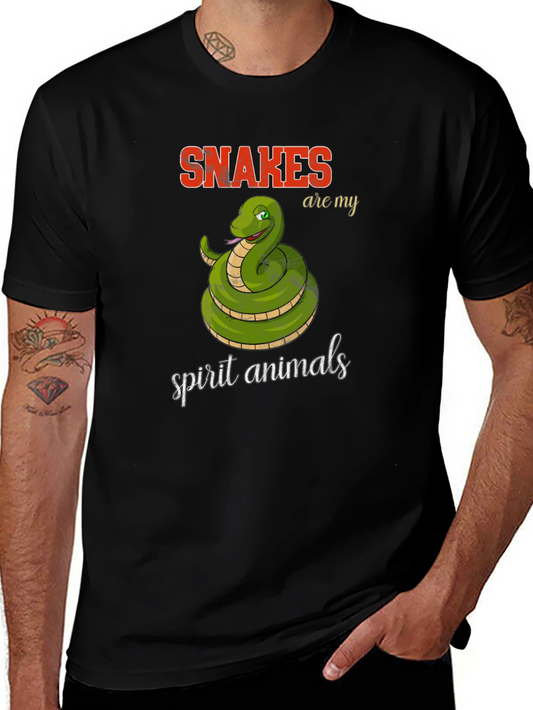 Snakes Are My Spirit Animals T-Shirt